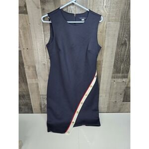 TOMMY HILFIGER Womens Sleeveless Above The Knee Sheath Dress Size 8